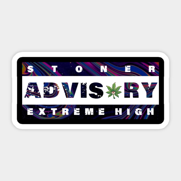 Stoner advisory Sticker by Ritvik Takkar